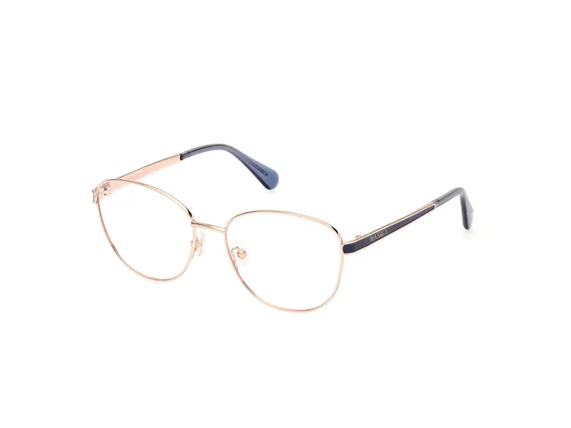 MAX&Co Donna MO5148 090 Montature da vista Metallo Blu  Rotonda Normale