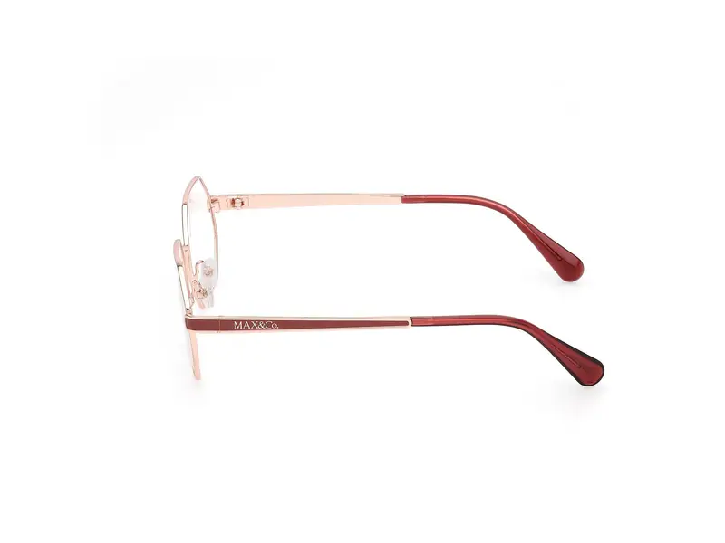 MAX&Co Donna MO5163 033 Montature da vista Metallo Oro Geometrica Normale miniatura 2