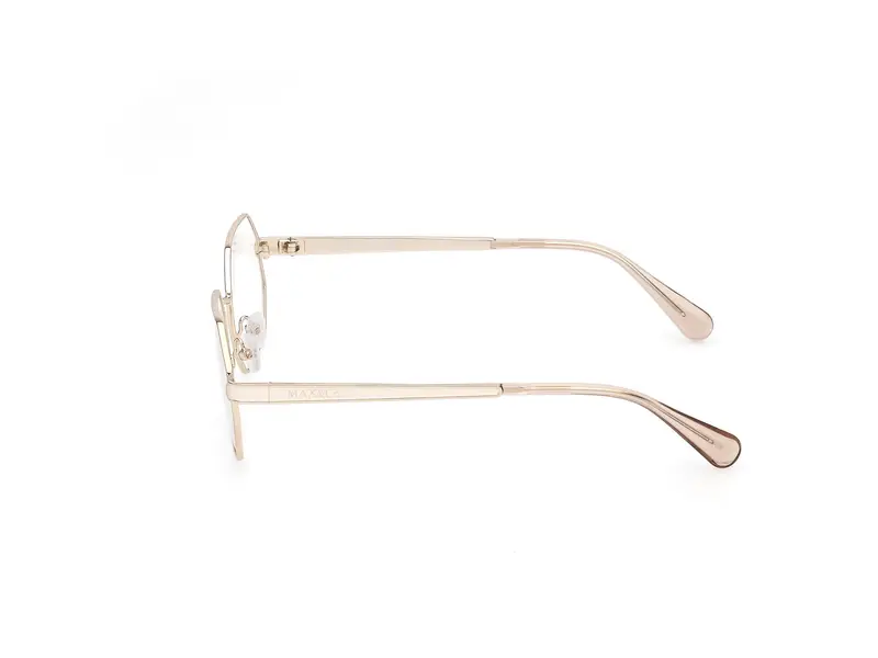MAX&Co Donna MO5163 32A Montature da vista Metallo Oro Fumo Geometrica Normale miniatura 2