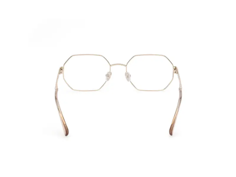 MAX&Co Donna MO5163 32A Montature da vista Metallo Oro Fumo Geometrica Normale miniatura 3