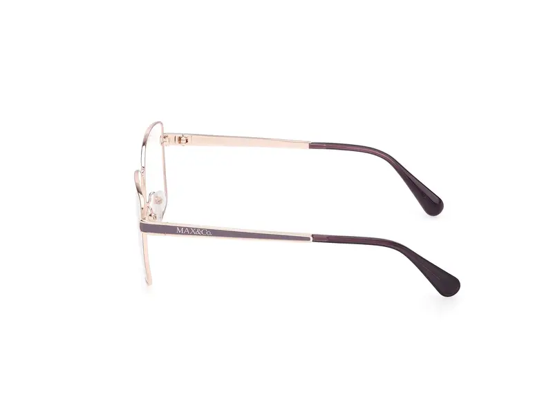 MAX&Co Donna MO5164 028 Montature da vista Metallo Oro Squadrata Normale miniatura 2