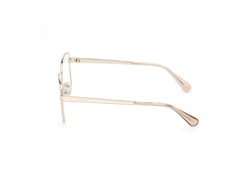 MAX&Co Donna MO5164 32A Montature da vista Metallo Oro Fumo Squadrata Normale miniatura 2