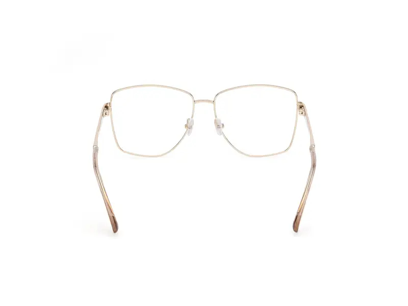 MAX&Co Donna MO5164 32A Montature da vista Metallo Oro Fumo Squadrata Normale miniatura 3