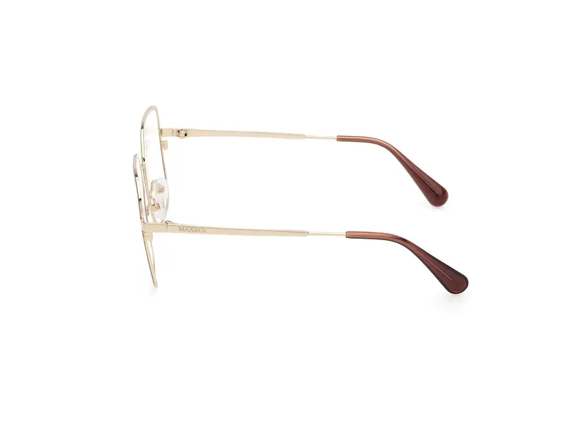 MAX&Co Donna MO5166 050 Montature da vista Metallo Marrone Squadrata Normale miniatura 2