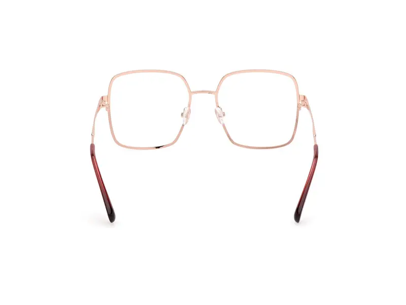 MAX&Co Donna MO5166 071 Montature da vista Metallo Bordeaux Squadrata Normale miniatura 3