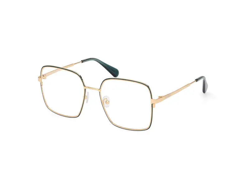 MAX&Co Donna MO5166 098 Montature da vista Metallo Verde  Squadrata Normale