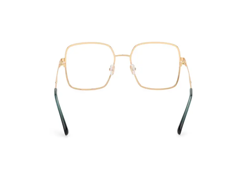 MAX&Co Donna MO5166 098 Montature da vista Metallo Verde Squadrata Normale miniatura 3