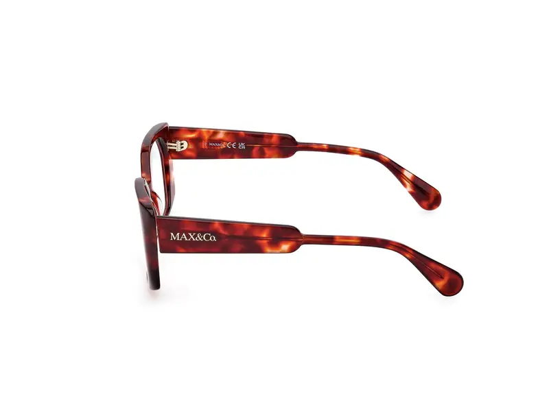 MAX&Co Donna MO5168 055 Montature da vista Acetato Havana Squadrata Normale miniatura 2