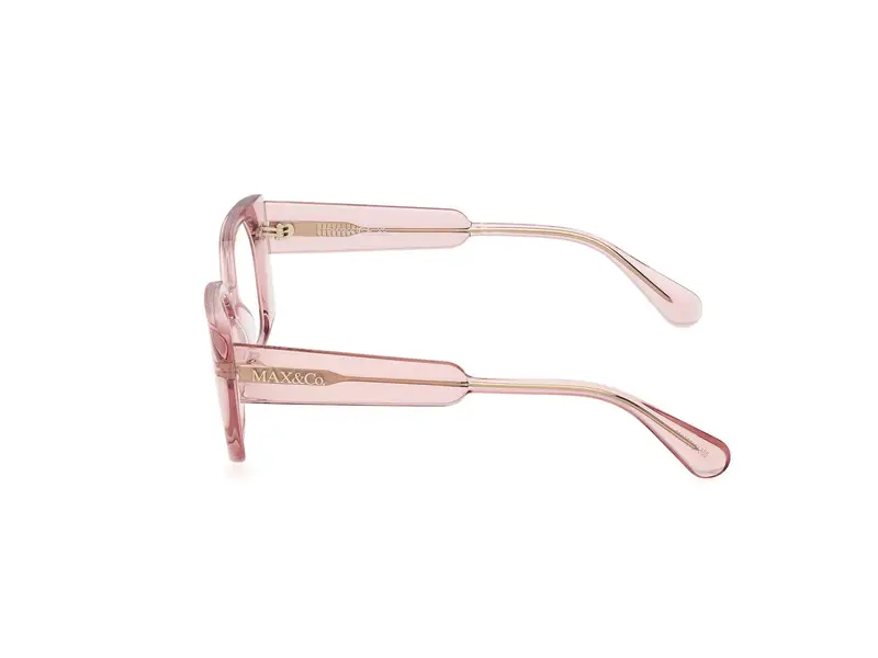MAX&Co Donna MO5168 072 Montature da vista Acetato Rosa Squadrata Normale miniatura 2