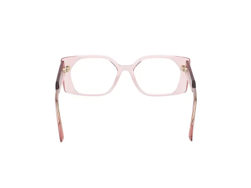 MAX&Co Donna MO5168 072 Montature da vista Acetato Rosa Squadrata Normale miniatura 3