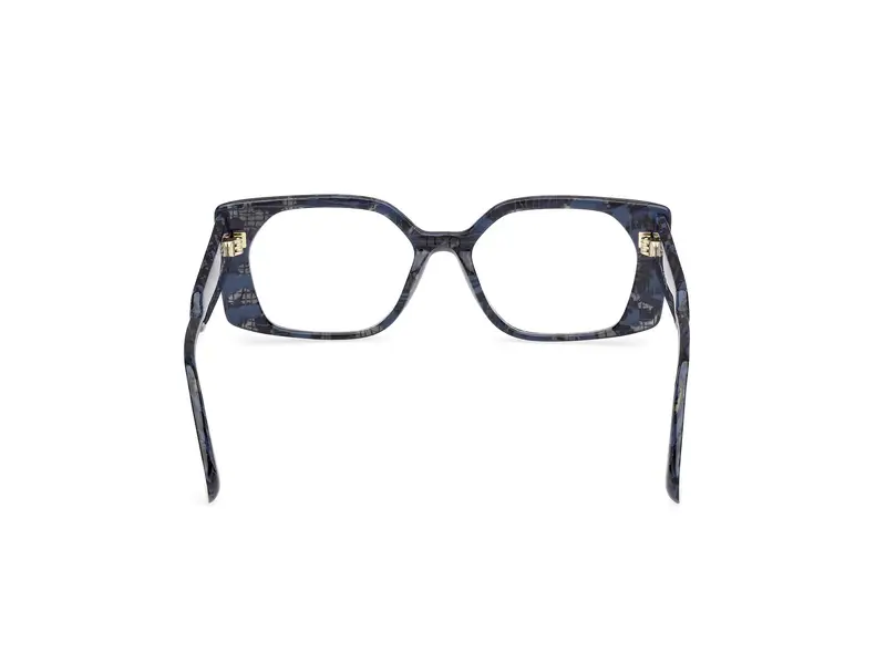 MAX&Co Donna MO5168 092 Montature da vista Acetato Blu Squadrata Normale miniatura 3