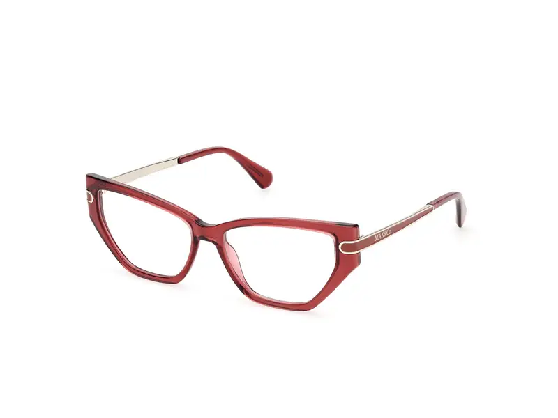 MAX&Co Donna MO5170 069 Montature da vista Iniettato Bordeaux  Cat Eye Normale