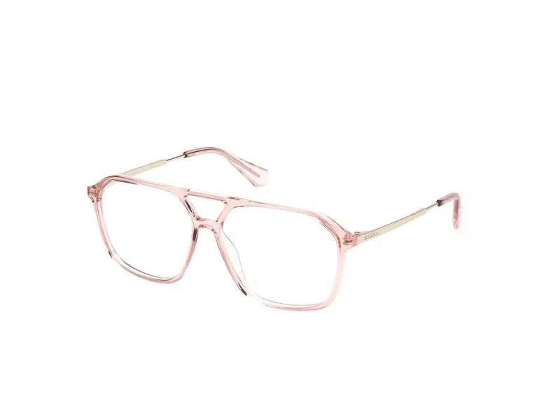 MAX&Co Donna MO5172 072 Montature da vista Iniettato Rosa  Pilot Normale