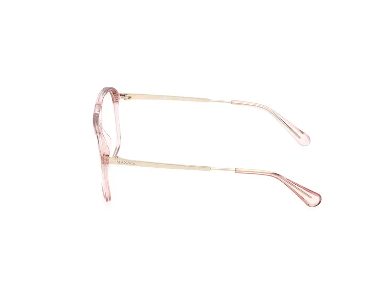 MAX&Co Donna MO5172 072 Montature da vista Iniettato Rosa Pilot Normale miniatura 2