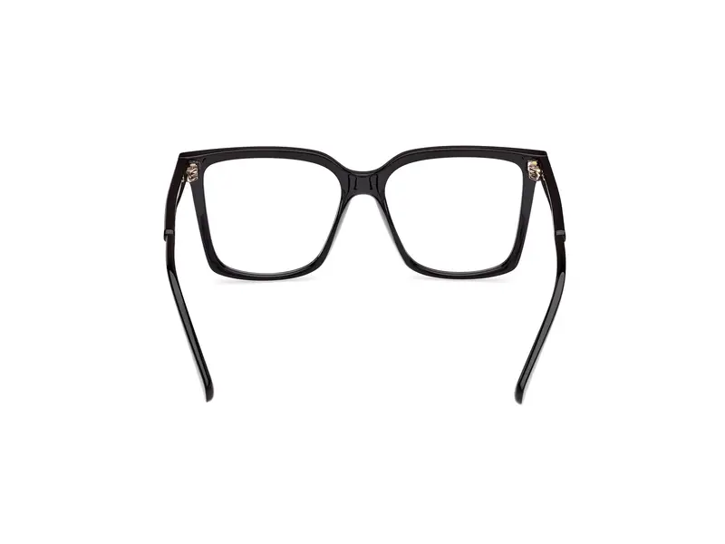 MAX&Co Donna MO5173 001 Montature da vista Iniettato Nero Squadrata Normale miniatura 3