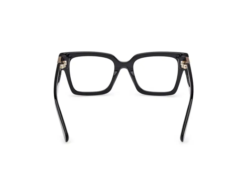 MAX&Co Donna MO5175 001 Montature da vista Acetato Nero Squadrata Normale miniatura 3