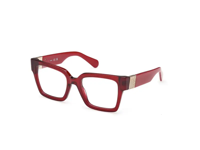 MAX&Co Donna MO5175 066 Montature da vista Acetato Rosso  Squadrata Normale