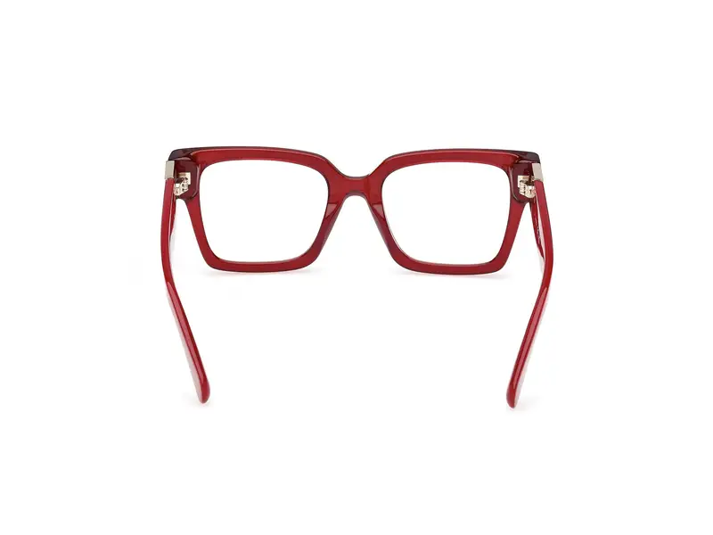 MAX&Co Donna MO5175 066 Montature da vista Acetato Rosso Squadrata Normale miniatura 3