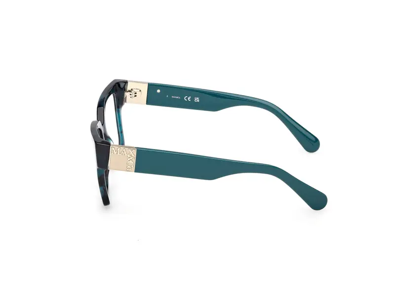 MAX&Co Donna MO5175 55A Montature da vista Acetato Havana Fumo Squadrata Normale miniatura 2