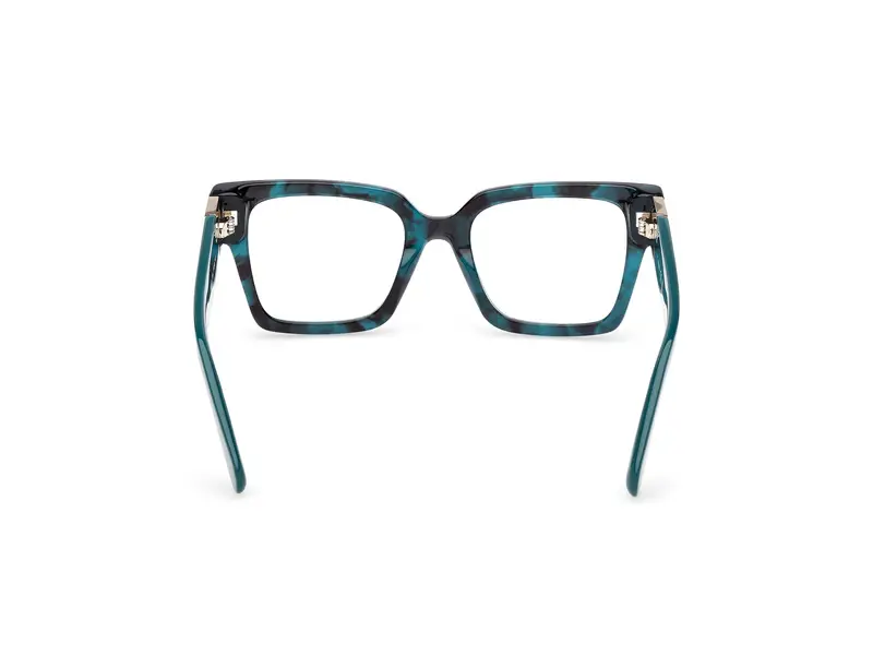 MAX&Co Donna MO5175 55A Montature da vista Acetato Havana Fumo Squadrata Normale miniatura 3