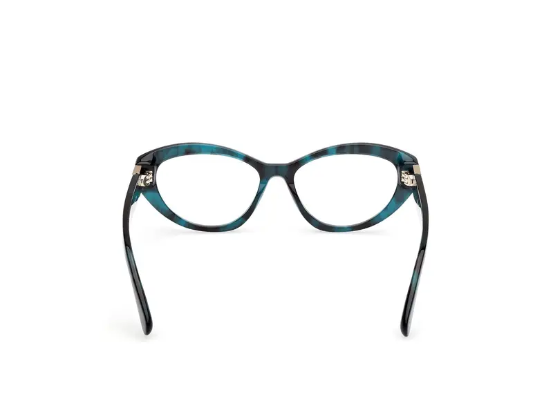 MAX&Co Donna MO5176 55A Montature da vista Acetato Havana Fumo Cat Eye Normale miniatura 3