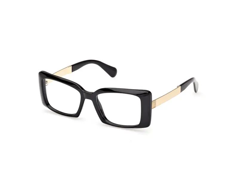 MAX&Co Donna MO5177 001 Montature da vista Iniettato Nero  Squadrata Normale