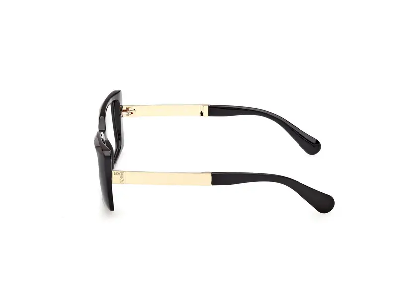 MAX&Co Donna MO5177 001 Montature da vista Iniettato Nero Squadrata Normale miniatura 2