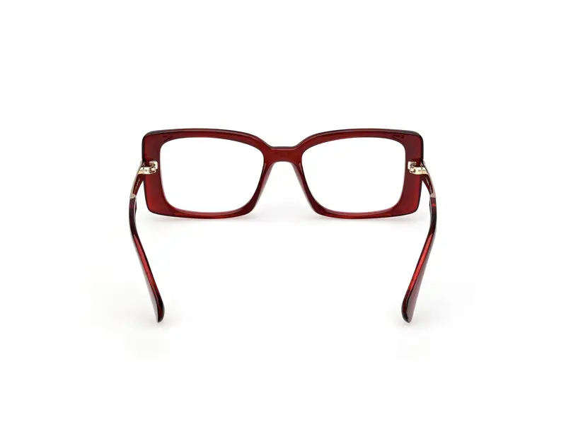 MAX&Co Donna MO5177 066 Montature da vista Iniettato Rosso Squadrata Normale miniatura 3