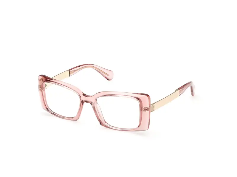 MAX&Co Donna MO5177 072 Montature da vista Iniettato Rosa  Squadrata Normale
