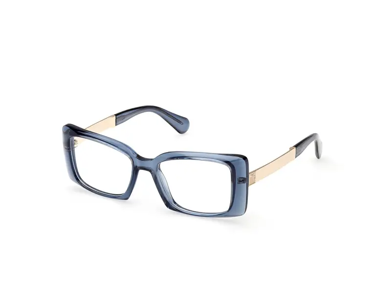 MAX&Co Donna MO5177 090 Montature da vista Iniettato Blu  Squadrata Normale