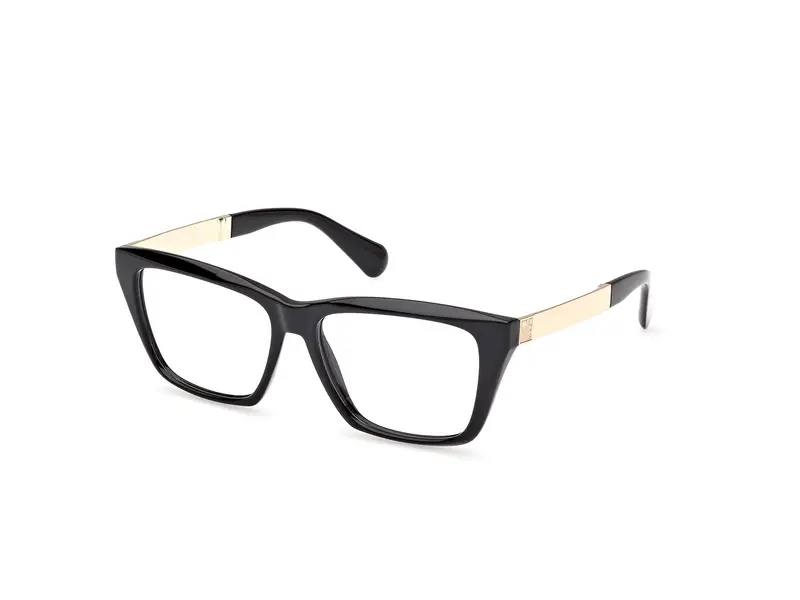 MAX&Co Donna MO5178 001 Montature da vista Iniettato Nero  Squadrata Normale