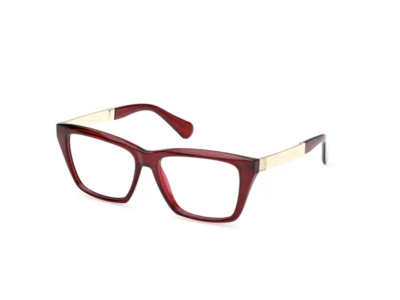 MAX&Co Donna MO5178 066 Montature da vista Iniettato Rosso  Squadrata Normale