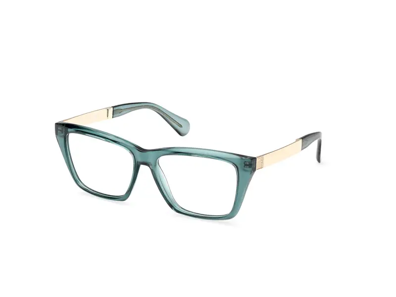 MAX&Co Donna MO5178 096 Montature da vista Iniettato Verde  Squadrata Normale