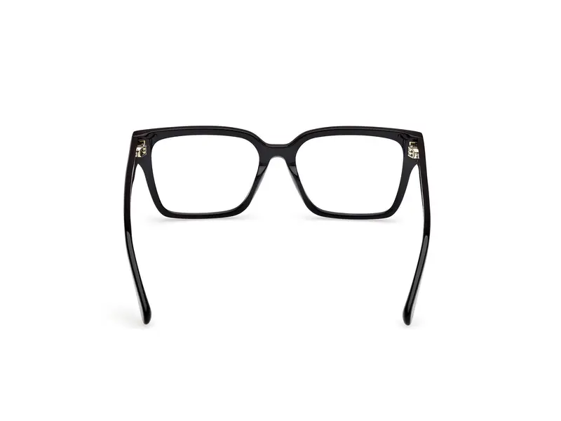 MAX&Co Donna MO5179 001 Montature da vista Acetato Nero Squadrata Normale miniatura 3