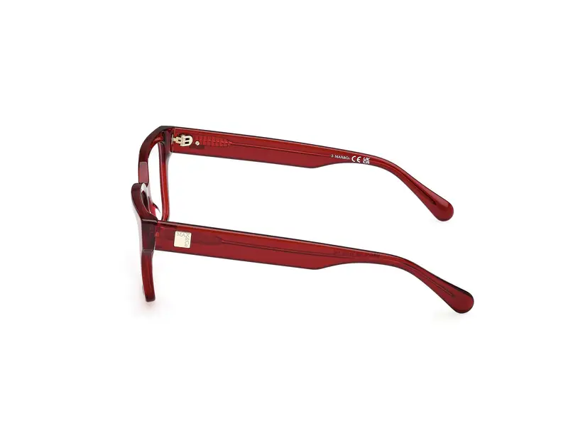 MAX&Co Donna MO5179 066 Montature da vista Acetato Rosso Squadrata Normale miniatura 2