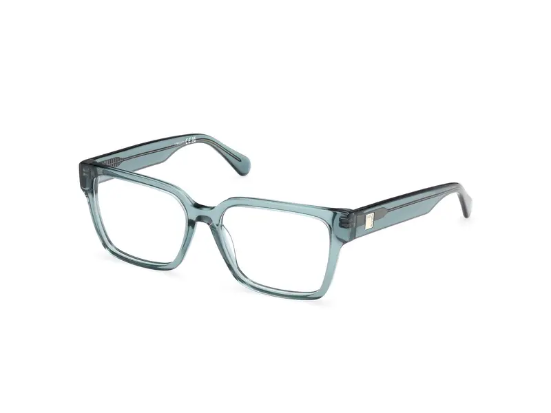 MAX&Co Donna MO5179 096 Montature da vista Acetato Verde  Squadrata Normale