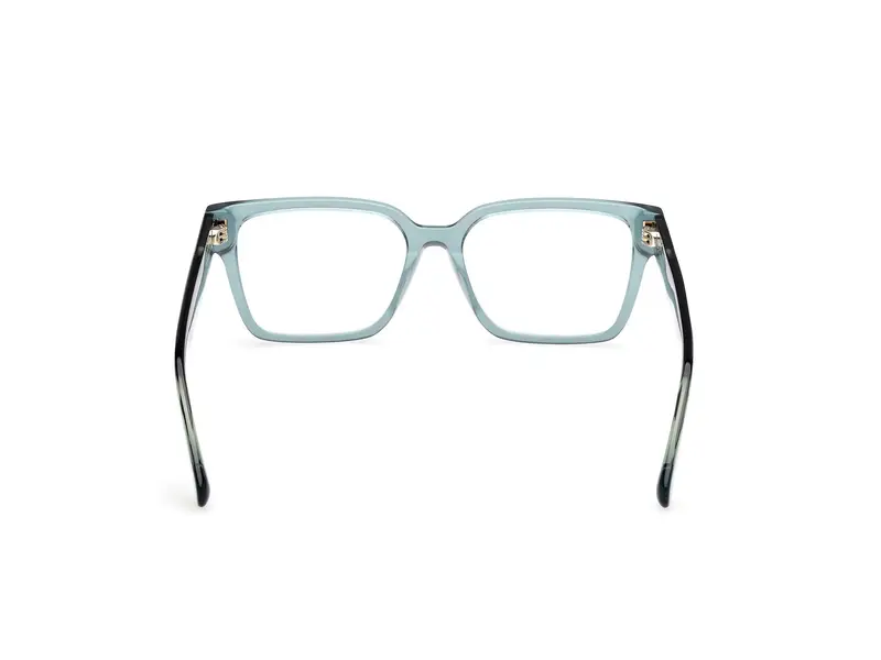 MAX&Co Donna MO5179 096 Montature da vista Acetato Verde Squadrata Normale miniatura 3