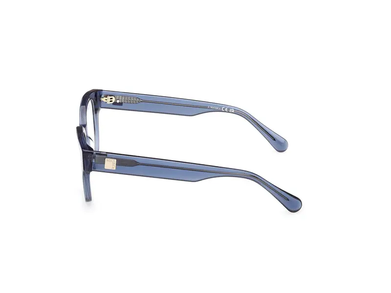 MAX&Co Donna MO5180 090 Montature da vista Acetato Blu Rotonda Normale miniatura 2