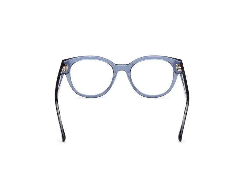 MAX&Co Donna MO5180 090 Montature da vista Acetato Blu Rotonda Normale miniatura 3