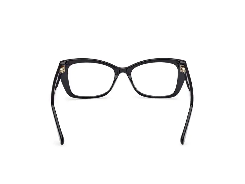 MAX&Co Donna MO5181 001 Montature da vista Acetato Nero Squadrata Normale miniatura 3