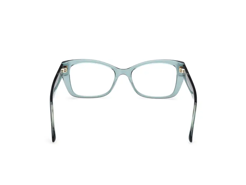 MAX&Co Donna MO5181 096 Montature da vista Acetato Verde Squadrata Normale miniatura 3