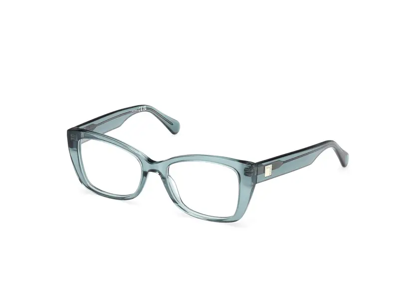 MAX&Co Donna MO5181 096 Montature da vista Acetato Verde  Squadrata Normale