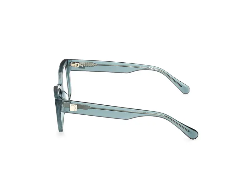 MAX&Co Donna MO5181 096 Montature da vista Acetato Verde Squadrata Normale miniatura 2