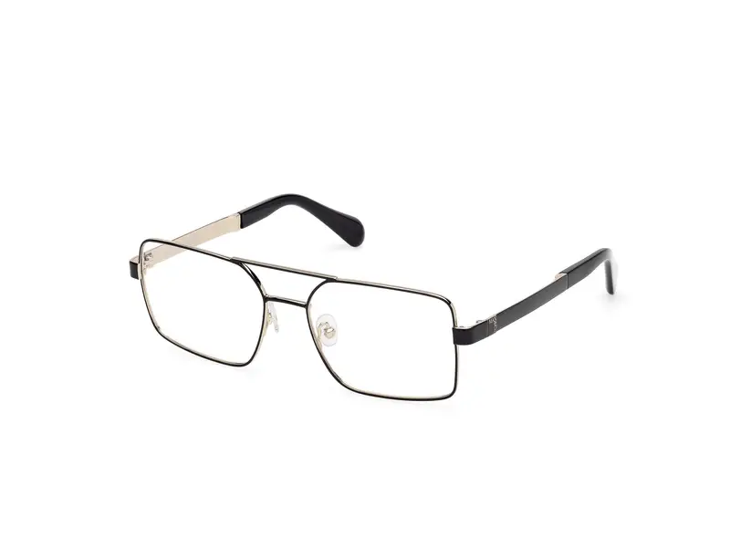 MAX&Co Donna MO5182 001 Montature da vista Metallo Nero  Geometrica Normale