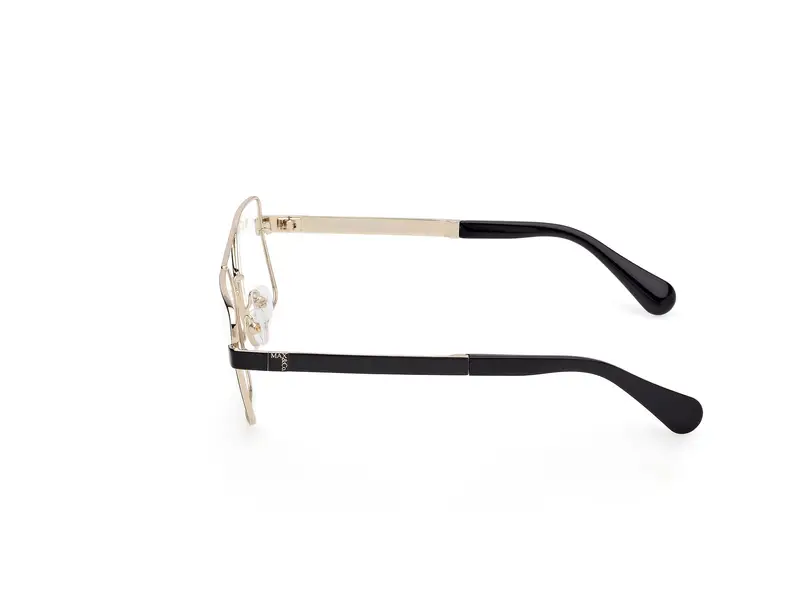 MAX&Co Donna MO5182 001 Montature da vista Metallo Nero Geometrica Normale miniatura 2