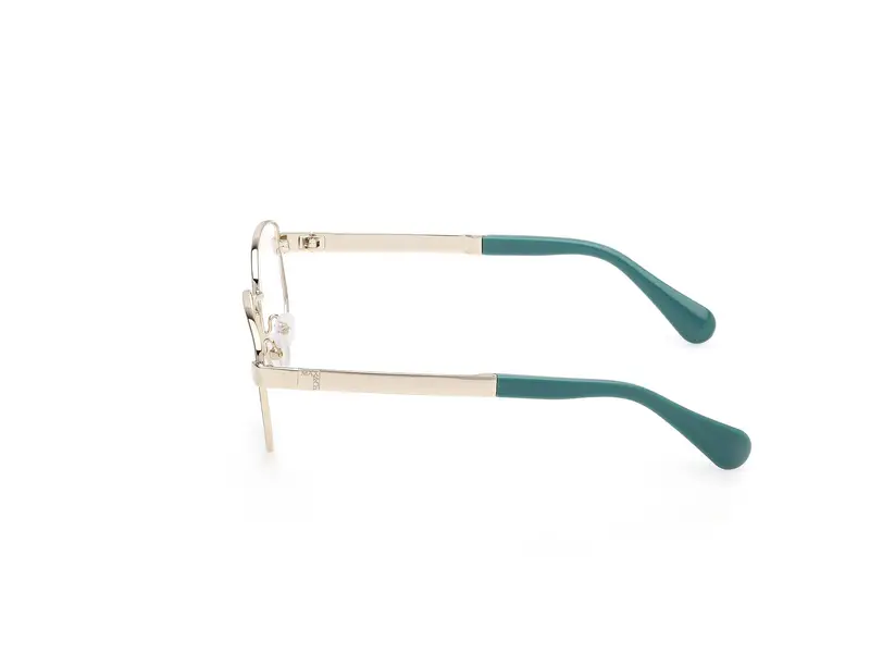 MAX&Co Donna MO5183 096 Montature da vista Metallo Verde Geometrica Normale miniatura 2