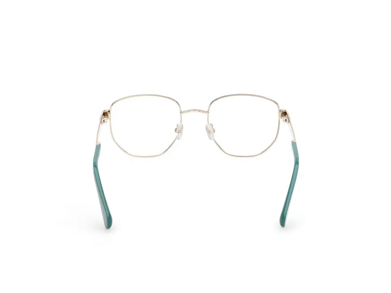 MAX&Co Donna MO5183 096 Montature da vista Metallo Verde Geometrica Normale miniatura 3