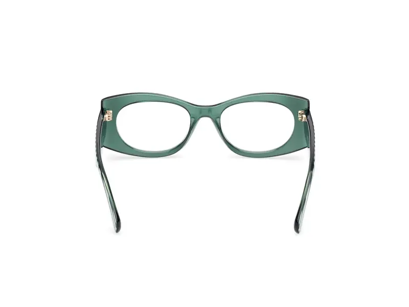 MAX&Co Donna MO5184 093 Montature da vista Iniettato Verde Geometrica Normale miniatura 3