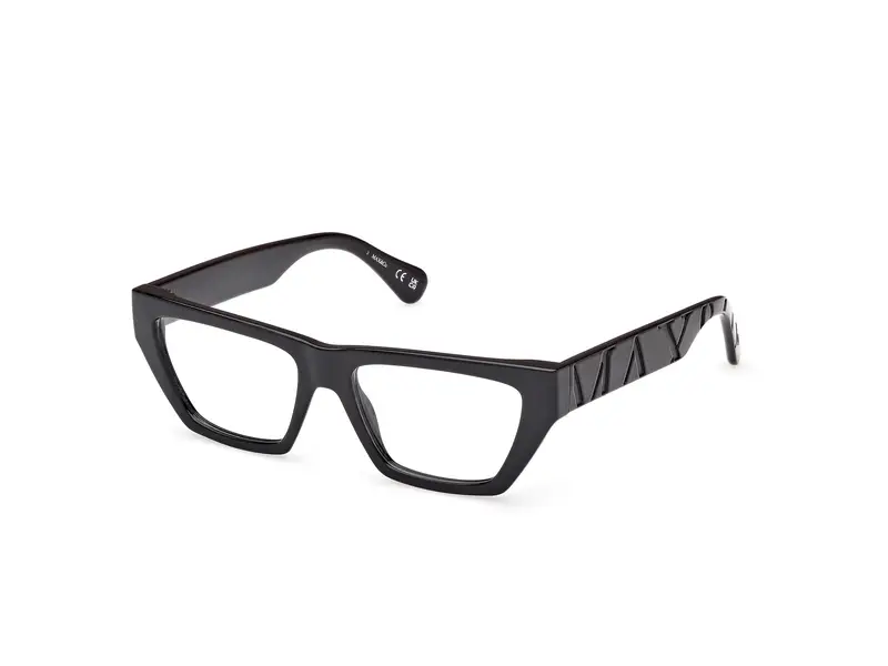 MAX&Co Donna MO5185 001 Montature da vista Iniettato Nero  Squadrata Normale