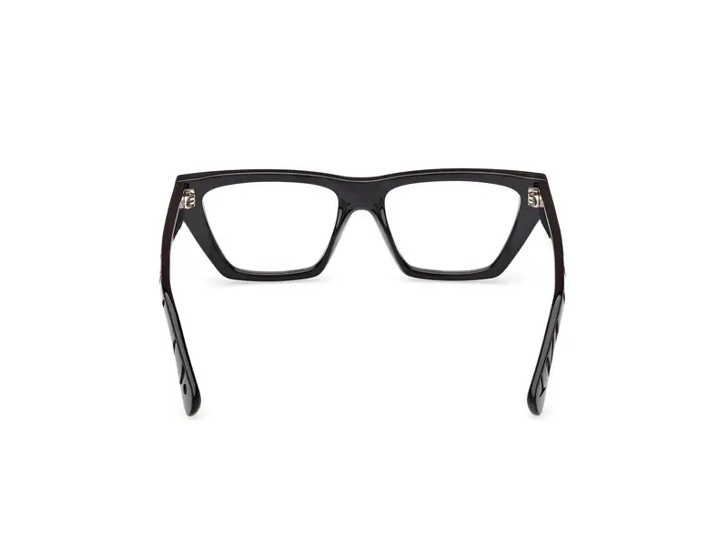 MAX&Co Donna MO5185 001 Montature da vista Iniettato Nero Squadrata Normale miniatura 3